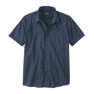 Patagonia Go To Shirt Men's in Flying Climb Tidepool Blue